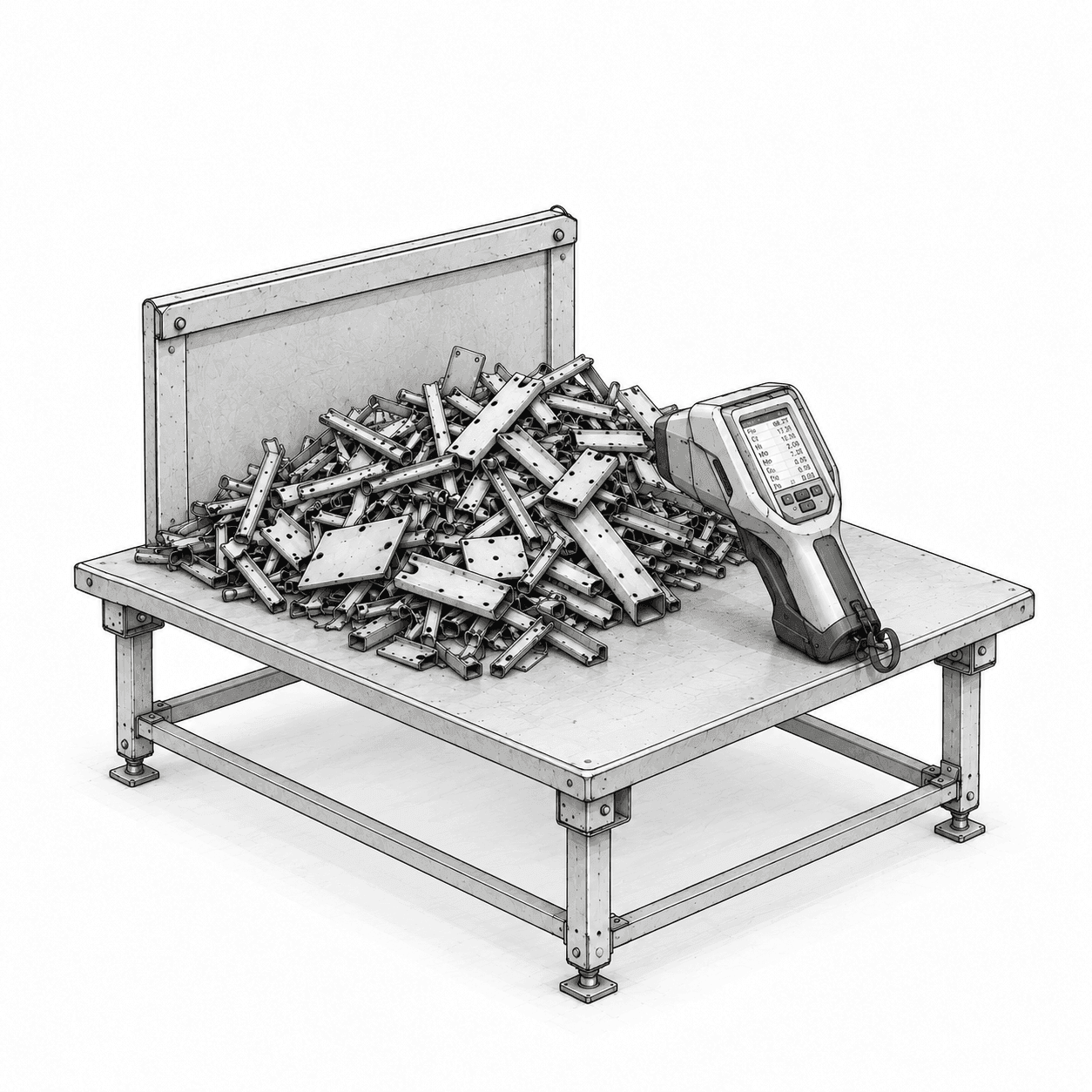 Material Sorting & Spectro Analysis
