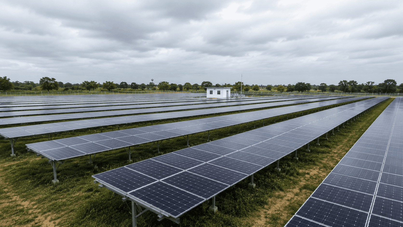 Banaskantha 8 MW Captive Solar Field Array