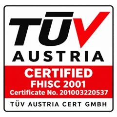 TÜV Austria Certified