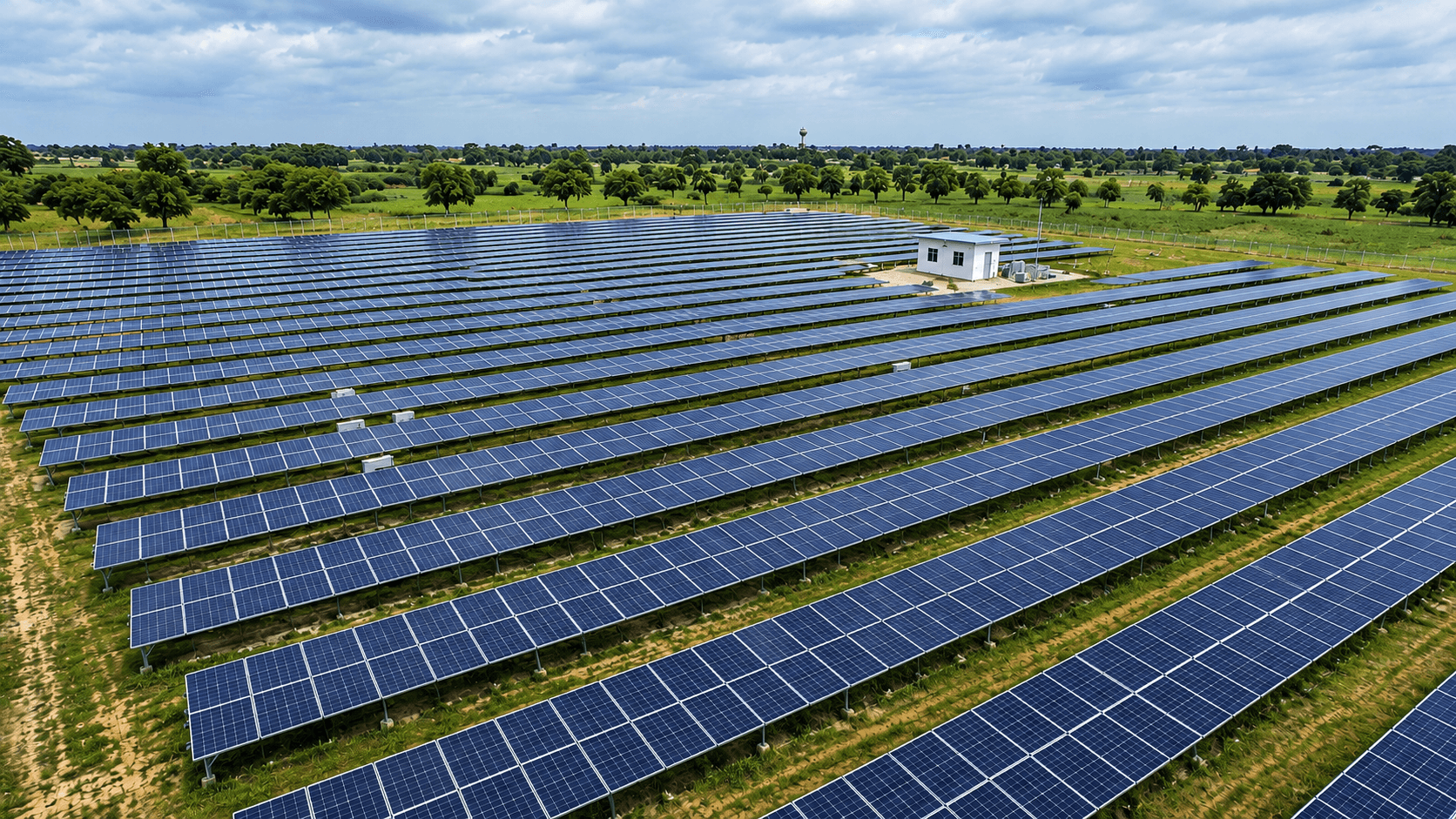 Banaskantha 8.0 MW Captive Solar Array